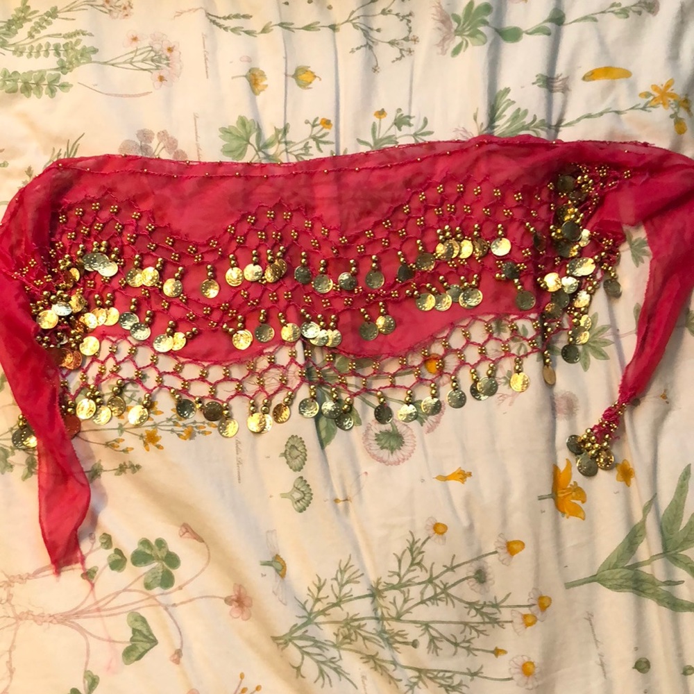Pink Coin Skirt